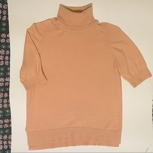 Everlane Cotton-Merino Turtleneck Tee